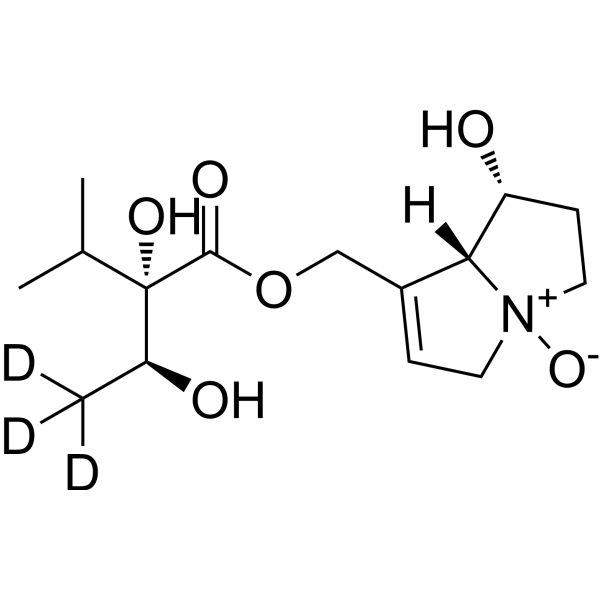 Lycopsamine N-oxide-d3 (lycopsamine N-oxide-d3)